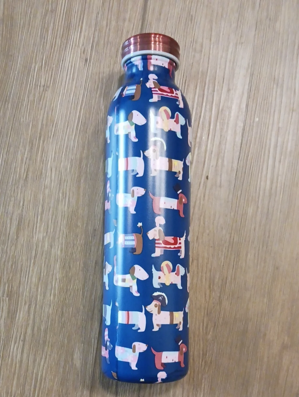 20oz Retro-Doxie In Sweaters Stainless Steel Water Bottle.